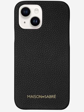 MAISON de SABRÉ The Phone Case iPhone 13 Pro MagSafe Black leather